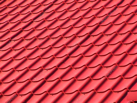 Red Tiles Roof Texture — Stock Photo © Dashastoliar 23667843