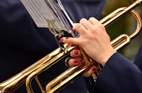Trumpet Jazz Instrument Marching Music Orchestra Brass Music