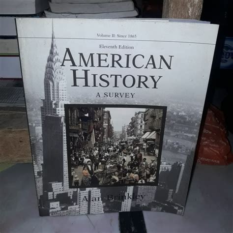 Jual Buku Original American History A Surveyeleventh Edition Kota