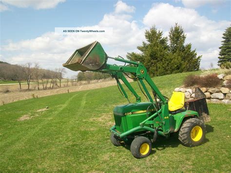 John Deere 420 Loader Bucket John Deere Buckets Mygreenfarm