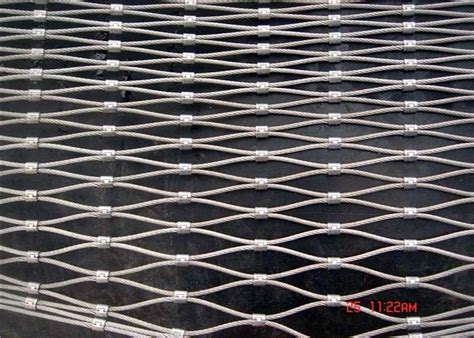 Professional Ferrule Wire Rope Mesh Stainless Steel Cable Mesh Netting