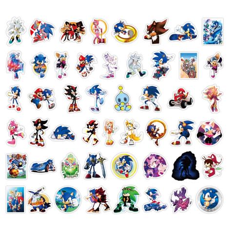 Sonic Stickers Printable