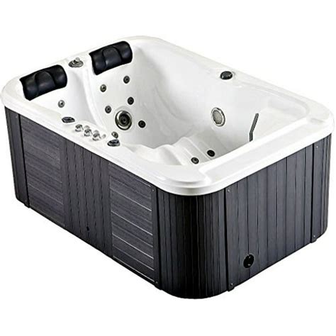 2 Person Hot Tub Spa Indoor Hydrotherapy Double Lounger 220 240 Volt
