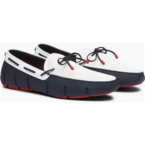 Swims Braided Lace Loafers Morsepoint