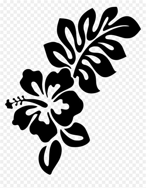 Hibiscus Flowers Svg Cutting File