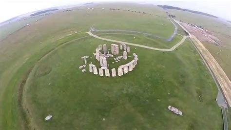 Aerial Views Of Stonehenge Youtube