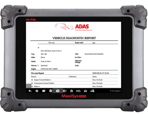 Autel Maxisys Advanced Driver Assistance Systems Isat