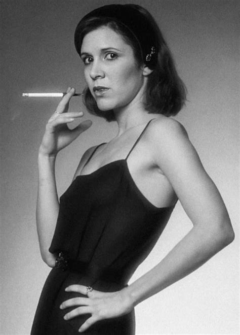 Carrie Fisher 1981 Roldschoolcelebs