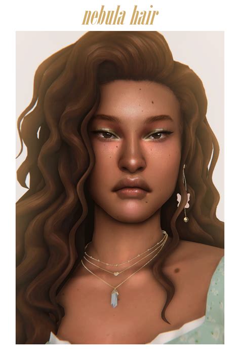 Patreon Sims Hair Sims 4 Curly Hair Sims