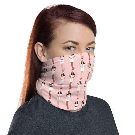 Nurse Design Multi Functional Face Covering Scarf Headwear Etsy