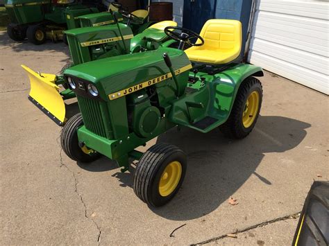 1968 John Deere Type 110 Lawn Tractor Seen At A Tractor Sh Flickr