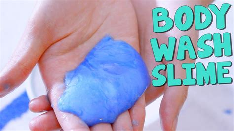 Diy Body Wash Slime No Borax Liquid Starch Laundry Detergent Or