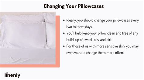 How Often Should You Change Your Pillow Case Linenly