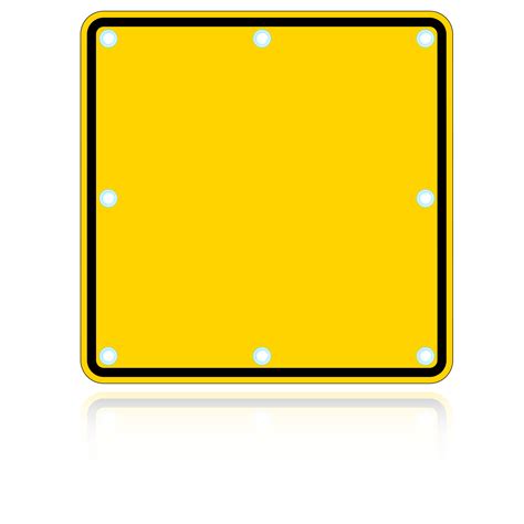 trafficthingz.com: Custom Square Shape Solar Flashing LED Sign