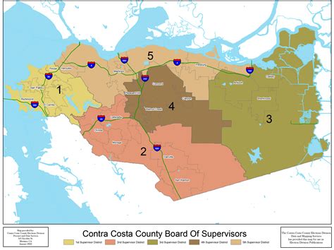 District Precinct Maps Contra Costa County