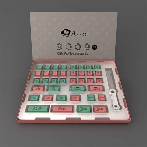 9009 Retro R2 Industrial Style Novelty Keycaps (38-Key) | Akko Official 