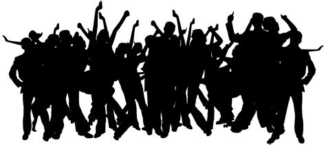 Crowd Silhouette Png