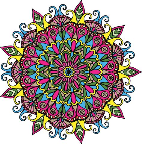 Mandala Flower Clipart Free Download On Clipartmag