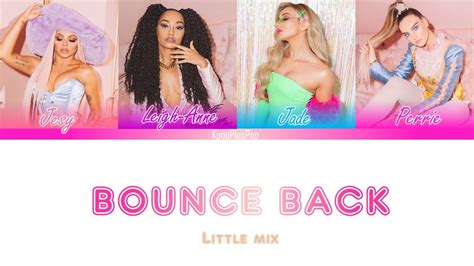 little mix bounce back lyrics youtube