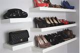 Shelves For Shoes On Wall Images