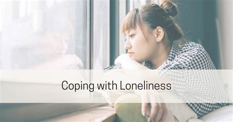Coping With Loneliness Live Well With Sharon Martin