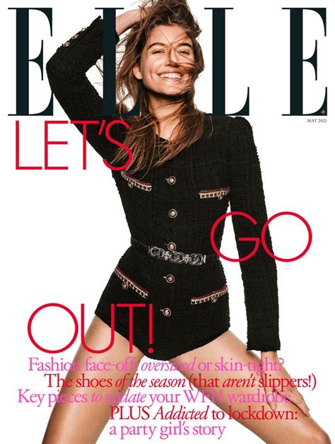 Elle Uk May 2021 Cover Elle Uk