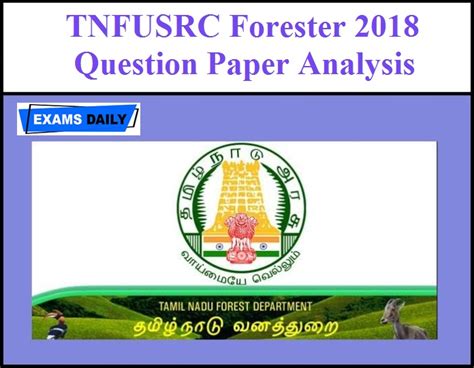 From institute of labor economics (iza) iza, p.o. TNFUSRC Forester Question Paper Analysis 2018 | Exams Daily