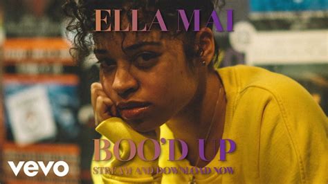 Ella Mai Bood Up April 14 New On 78 Bood Billboard Hot 100 Vevo