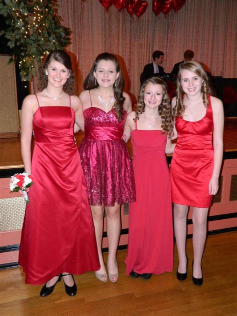 Ladies In Red 8th Grade Classy Blouses Prom Dresses Formal Dresses