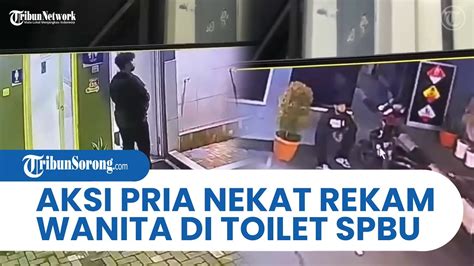 Aksi Nekat Pria Cabul Kepergok Rekam Wanita Di Toilet Spbu Diduga