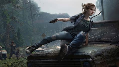 Ellie Williams Tlou The Last Of Us Part I Remake Wall