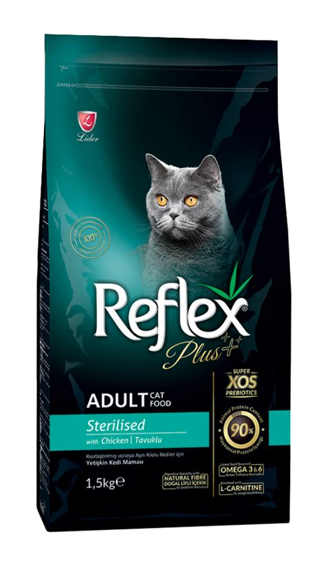 Reflex Plus Adult Cat Food Sterilised With Chicken Pro Feeds