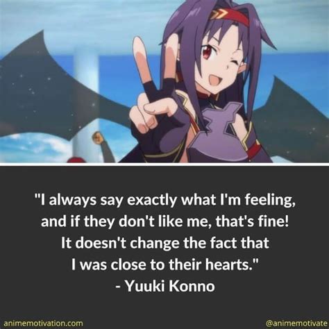 You can also search my large collection of quotes and sayings. 20 Sad Yet Inspirational Sword Art Online Quotes