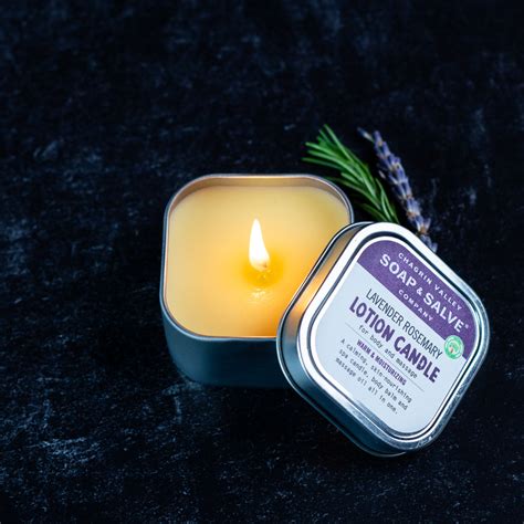 Body And Massage Candle Lavender Rosemary Chagrin Valley Soap And Salve