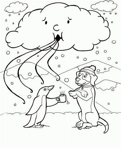 Coloring Weather Pages Popular