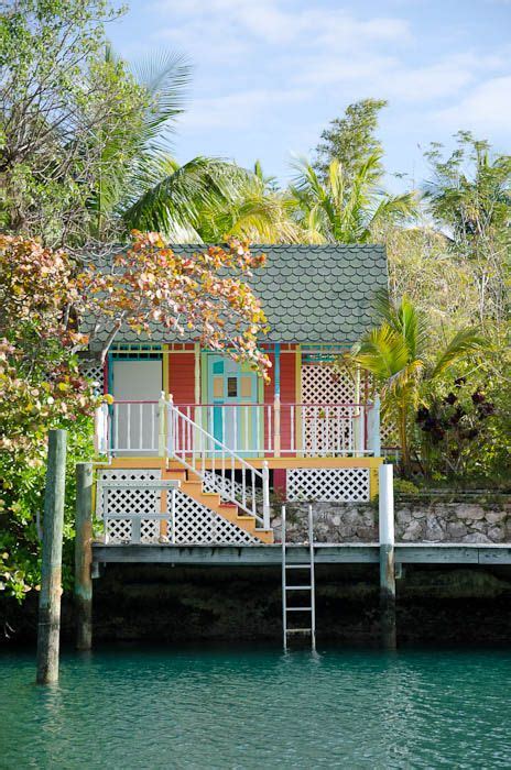 Boathouse In The Bahamas Water House House Boat
