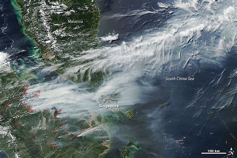 Malaysia closed more than 400 schools, citing unhealthy air quality as smoke and ash from raging forest september 10, 2019, 3:42 am edt updated on september 10, 2019, 6:36 am edt. Fires in Sumatra smoke out Singapore - Wildfire Today
