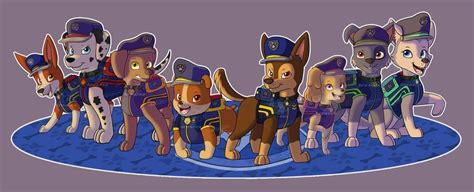 Paw Patrol Ultimate Rescue Police Pups By Kreazea On Deviantart Paw