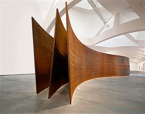 Richard Serra Experiencing Steel And Architecture At Bilbaos