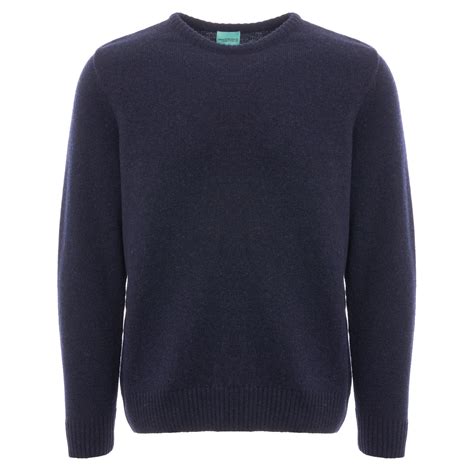 None Of The Above Crew Neck Jumper | Oxford Blue | 5750A