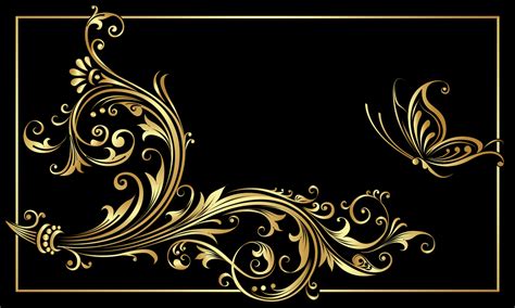 Download Discover Black And Gold Powerpoint Background With No