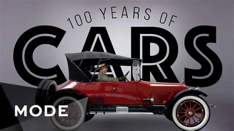 Revisit 100 Years Of Cars In Under 4 Minutes