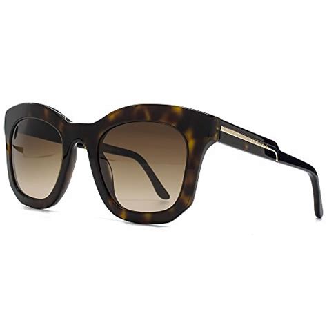 Where To Buy Stella Mccartney Bold Square Sunglasses In Dark Tortoise Sm4051 206313 48