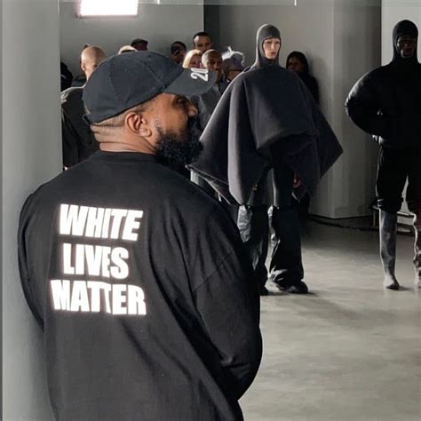 Kanye Wests Muddy Rampwalk Debut And Bold White Lives Matter Stunts