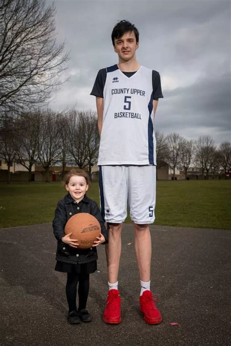 Boy 16 Standing 7ft 4in Hailed As The Tallest Teenager In The World