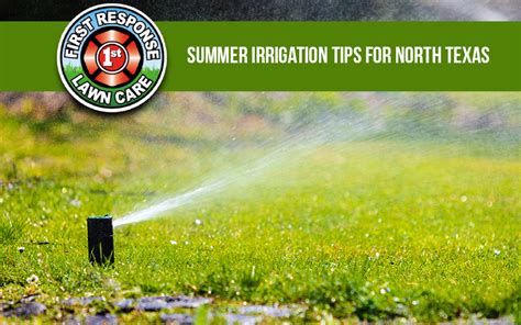 Summer Irrigation Tips For North Texas Millikens Irrigation And Lawn