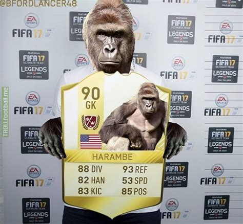 The Best Ultimate Team Card In Fifa 17 Ripharambe Troll Football