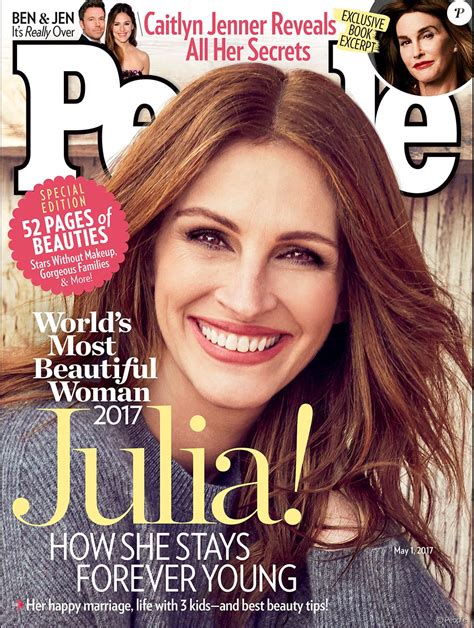 Julia Roberts En Couverture Du Magazine People Purepeople