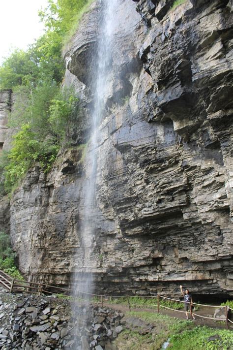 The Indian Ladder Trail At John Thacher State Park Photo Courtesy Of