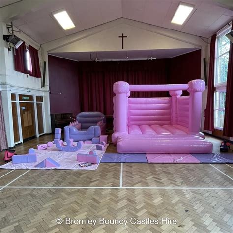 Pastel Pink Soft Play Hire Bouncy Castles Soft Play And Inflatable Hire In Orpington